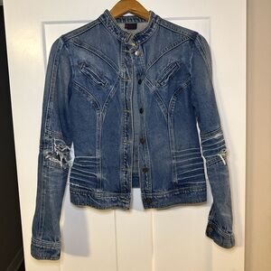 Women's Blue Denim Jean Jacket